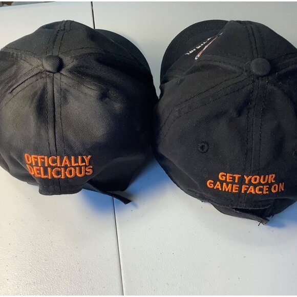 TWO-Little Caesars Pizza NFL Official Sponsor Hats Get Your Game On - Picture 2 of 9
